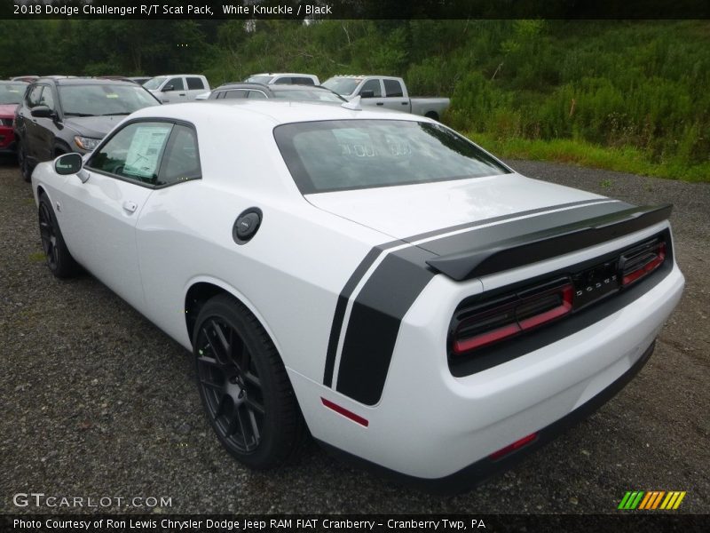 White Knuckle / Black 2018 Dodge Challenger R/T Scat Pack