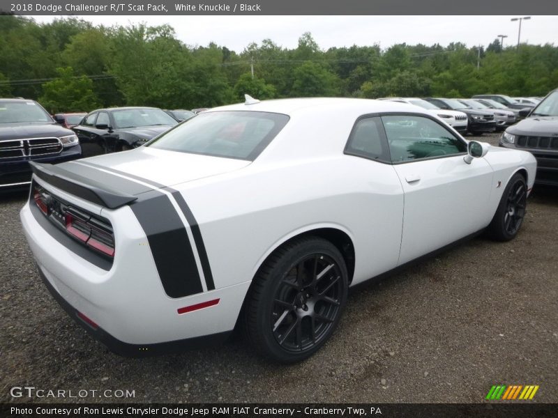 White Knuckle / Black 2018 Dodge Challenger R/T Scat Pack