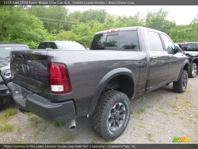 Granite Crystal Metallic / Black/Diesel Gray 2018 Ram 2500 Power Wagon Crew Cab 4x4