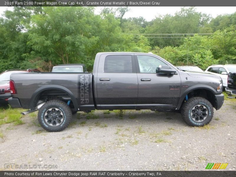 Granite Crystal Metallic / Black/Diesel Gray 2018 Ram 2500 Power Wagon Crew Cab 4x4