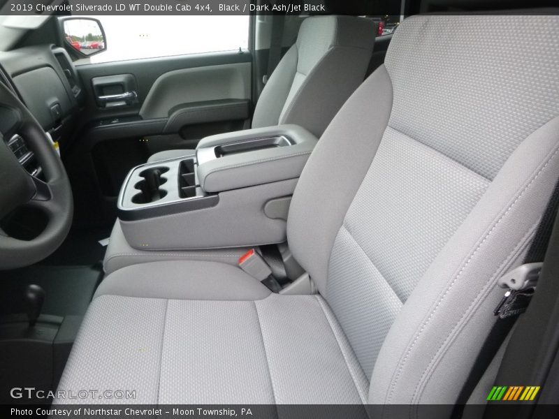 Front Seat of 2019 Silverado LD WT Double Cab 4x4