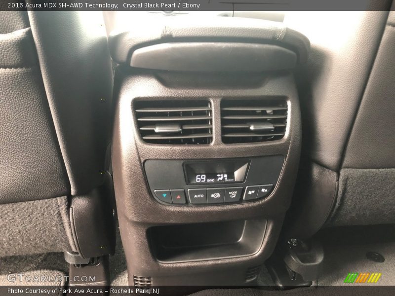 Crystal Black Pearl / Ebony 2016 Acura MDX SH-AWD Technology
