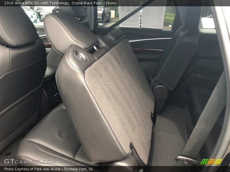 Crystal Black Pearl / Ebony 2016 Acura MDX SH-AWD Technology