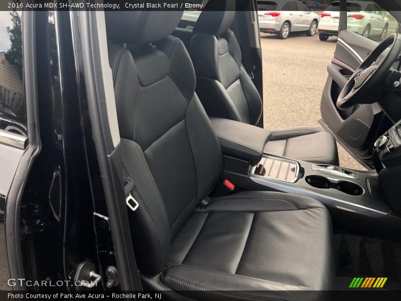Crystal Black Pearl / Ebony 2016 Acura MDX SH-AWD Technology