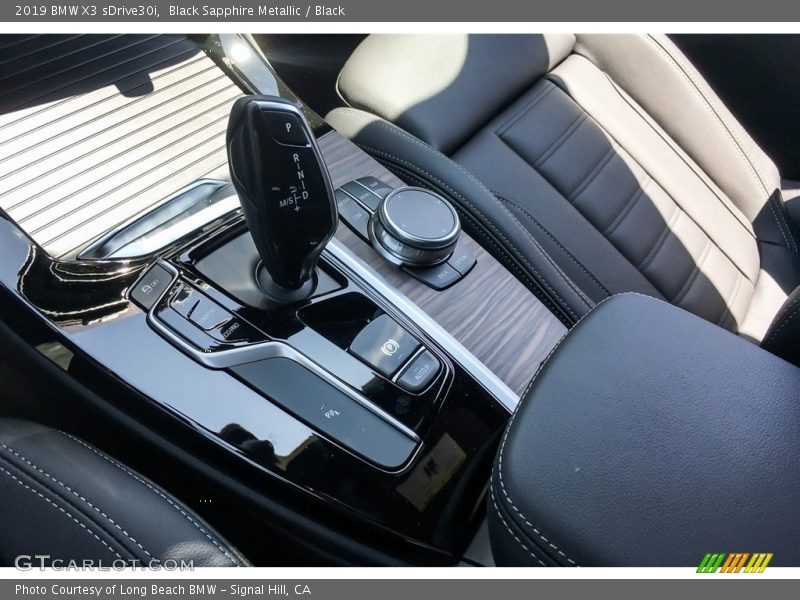 Black Sapphire Metallic / Black 2019 BMW X3 sDrive30i