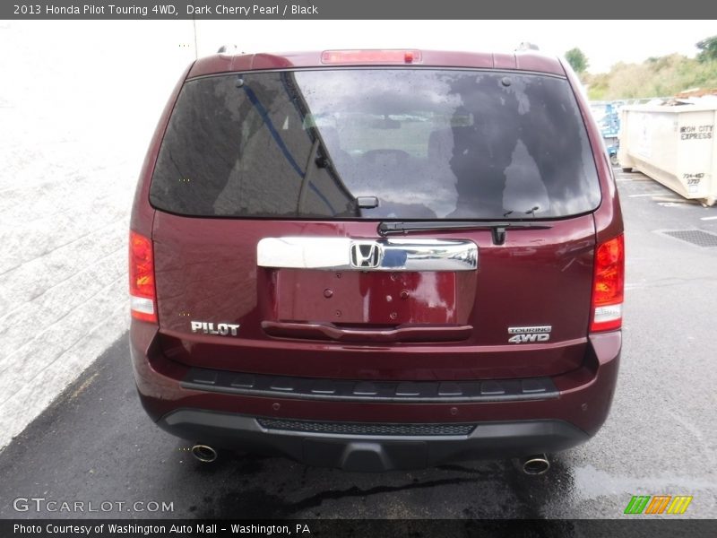 Dark Cherry Pearl / Black 2013 Honda Pilot Touring 4WD
