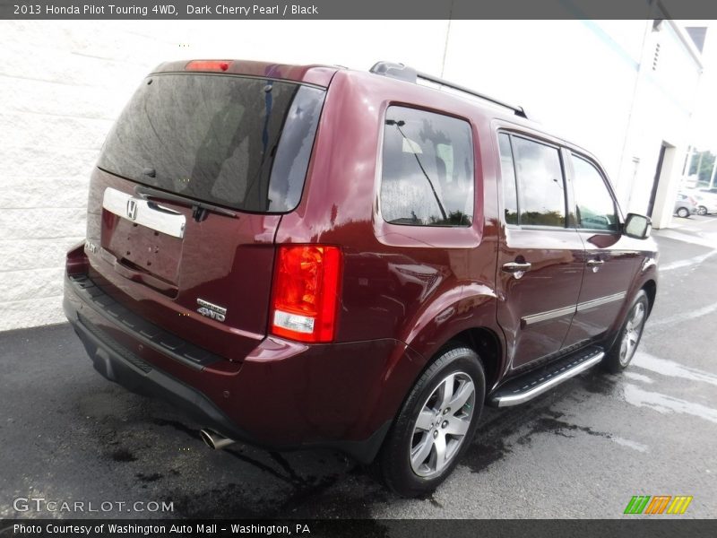 Dark Cherry Pearl / Black 2013 Honda Pilot Touring 4WD