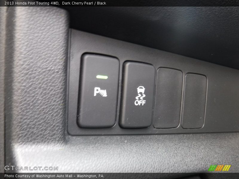 Dark Cherry Pearl / Black 2013 Honda Pilot Touring 4WD