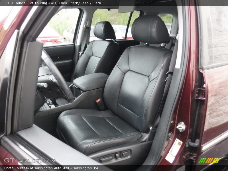 Dark Cherry Pearl / Black 2013 Honda Pilot Touring 4WD