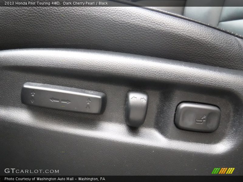Dark Cherry Pearl / Black 2013 Honda Pilot Touring 4WD