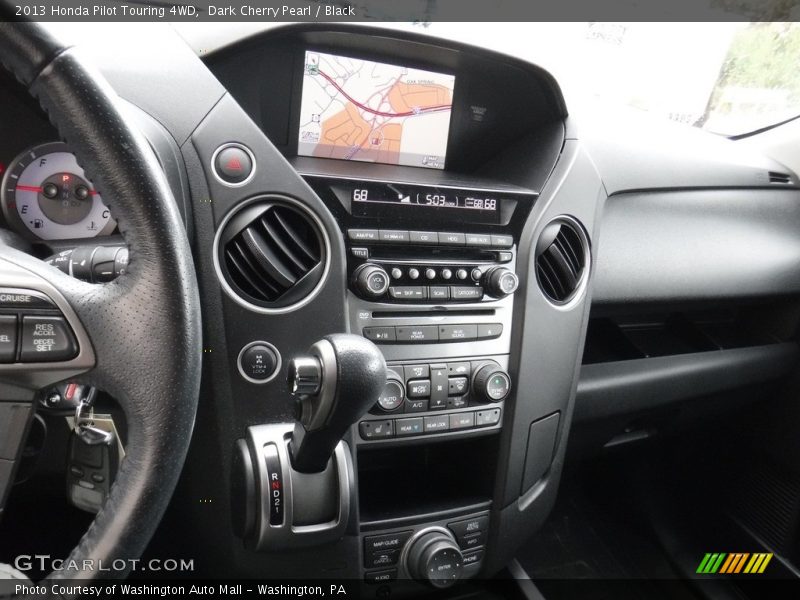 Dark Cherry Pearl / Black 2013 Honda Pilot Touring 4WD