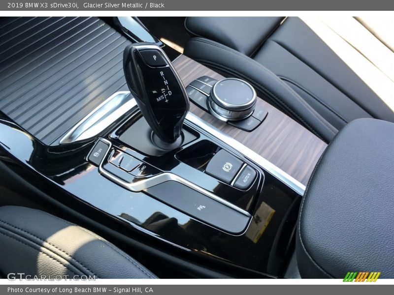 Glacier Silver Metallic / Black 2019 BMW X3 sDrive30i