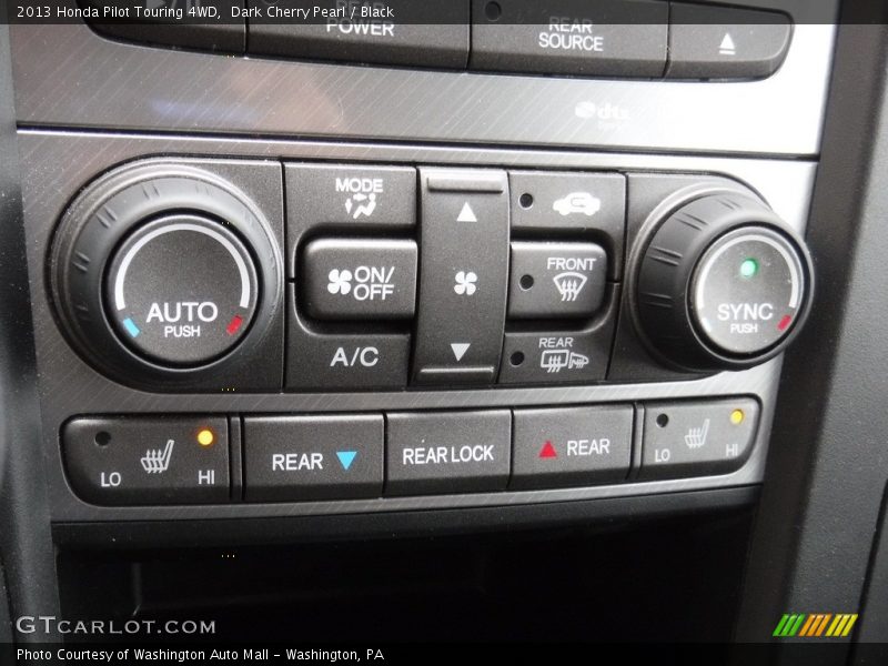 Dark Cherry Pearl / Black 2013 Honda Pilot Touring 4WD