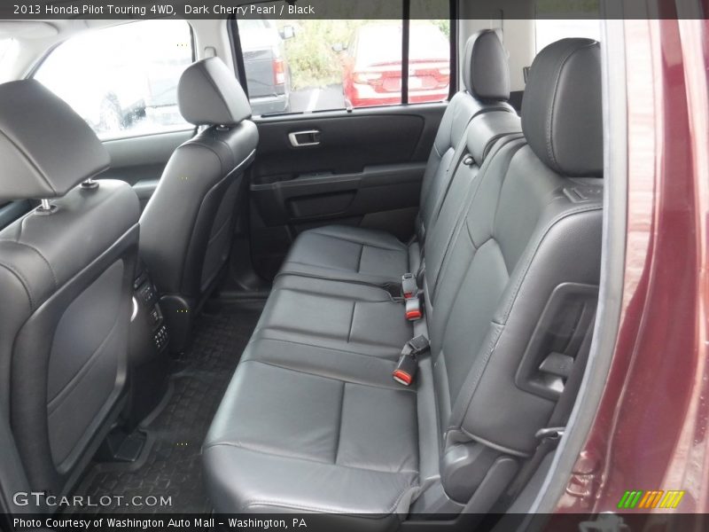 Dark Cherry Pearl / Black 2013 Honda Pilot Touring 4WD