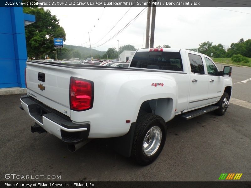 Summit White / Dark Ash/Jet Black 2019 Chevrolet Silverado 3500HD LTZ Crew Cab 4x4 Dual Rear Wheel