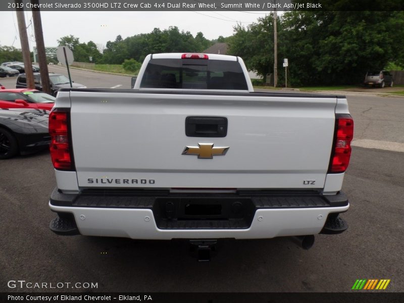Summit White / Dark Ash/Jet Black 2019 Chevrolet Silverado 3500HD LTZ Crew Cab 4x4 Dual Rear Wheel