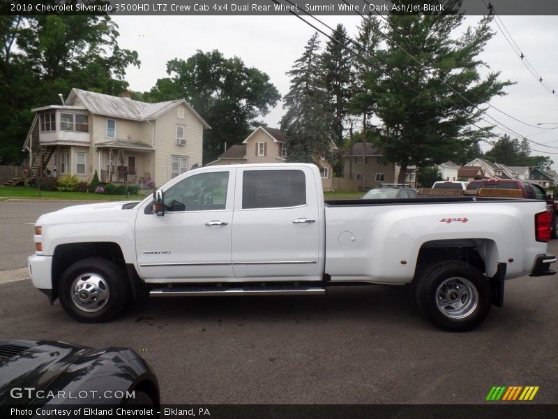 Summit White / Dark Ash/Jet Black 2019 Chevrolet Silverado 3500HD LTZ Crew Cab 4x4 Dual Rear Wheel