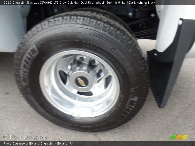 Summit White / Dark Ash/Jet Black 2019 Chevrolet Silverado 3500HD LTZ Crew Cab 4x4 Dual Rear Wheel