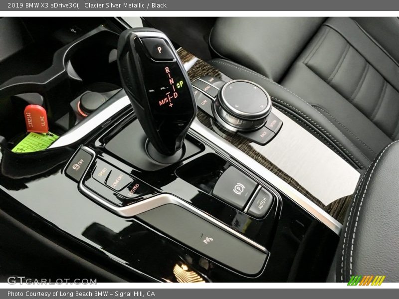 Glacier Silver Metallic / Black 2019 BMW X3 sDrive30i