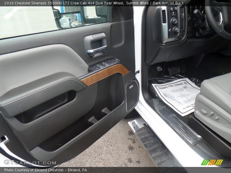 Summit White / Dark Ash/Jet Black 2019 Chevrolet Silverado 3500HD LTZ Crew Cab 4x4 Dual Rear Wheel
