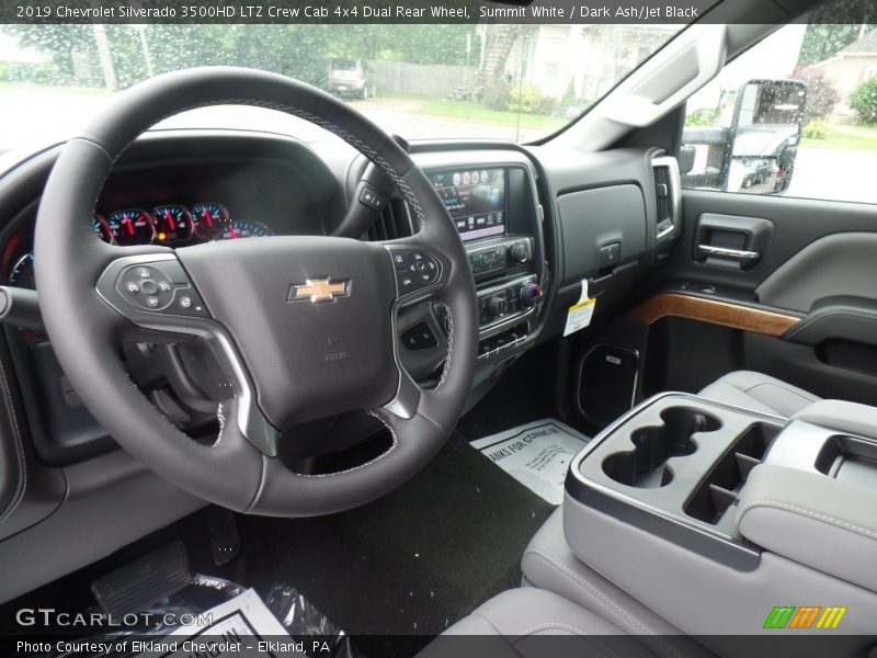 Summit White / Dark Ash/Jet Black 2019 Chevrolet Silverado 3500HD LTZ Crew Cab 4x4 Dual Rear Wheel