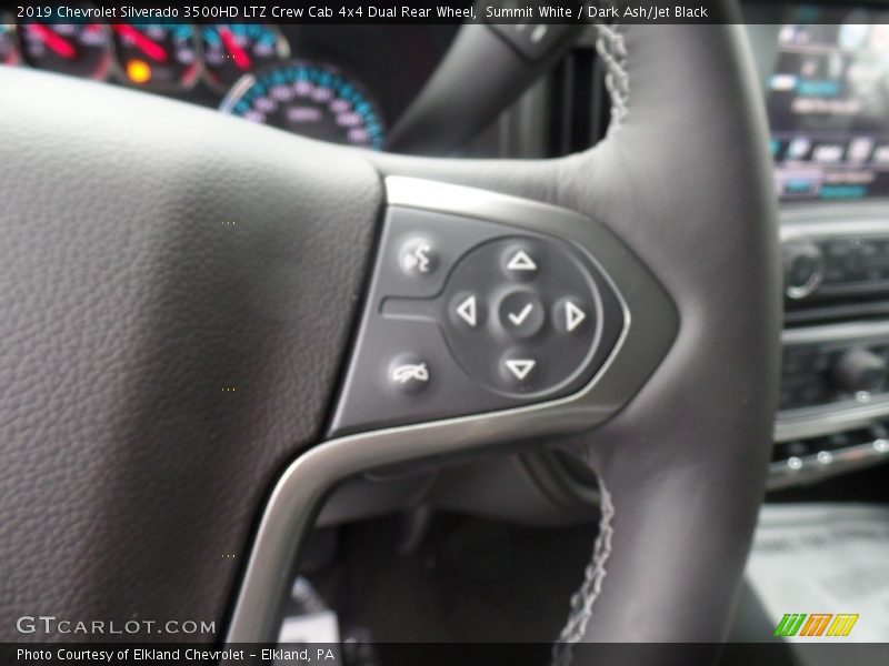 Summit White / Dark Ash/Jet Black 2019 Chevrolet Silverado 3500HD LTZ Crew Cab 4x4 Dual Rear Wheel