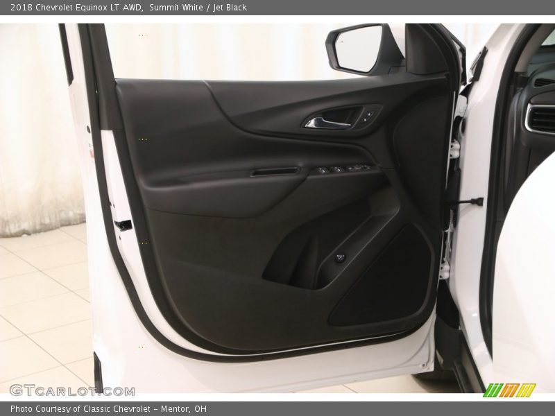 Summit White / Jet Black 2018 Chevrolet Equinox LT AWD