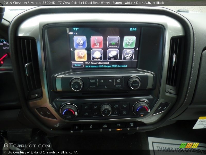 Summit White / Dark Ash/Jet Black 2019 Chevrolet Silverado 3500HD LTZ Crew Cab 4x4 Dual Rear Wheel