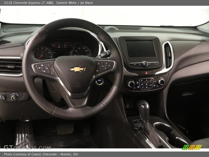 Summit White / Jet Black 2018 Chevrolet Equinox LT AWD