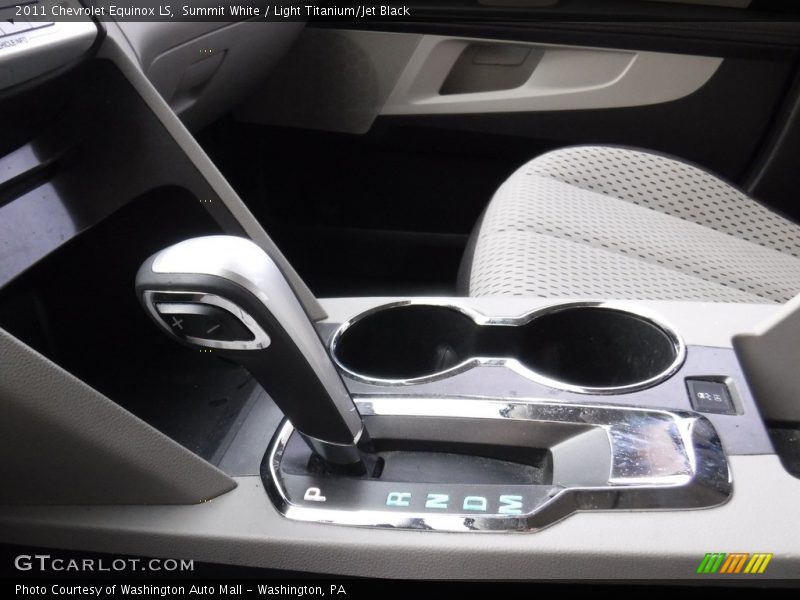 Summit White / Light Titanium/Jet Black 2011 Chevrolet Equinox LS