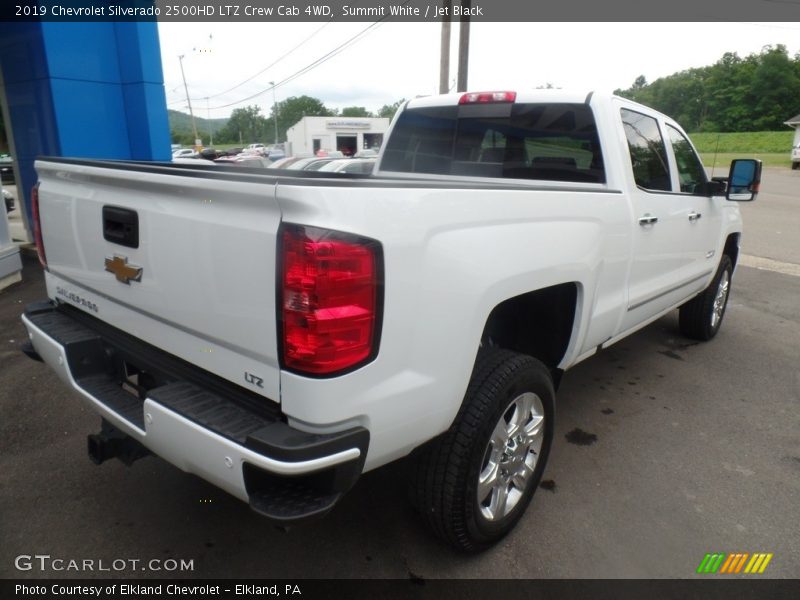Summit White / Jet Black 2019 Chevrolet Silverado 2500HD LTZ Crew Cab 4WD