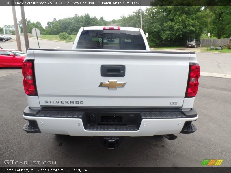 Summit White / Jet Black 2019 Chevrolet Silverado 2500HD LTZ Crew Cab 4WD