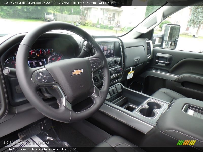 Dashboard of 2019 Silverado 2500HD LTZ Crew Cab 4WD