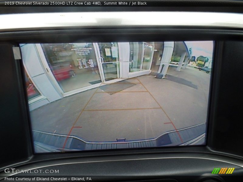 Summit White / Jet Black 2019 Chevrolet Silverado 2500HD LTZ Crew Cab 4WD