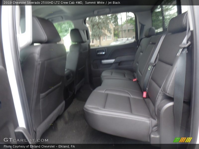 Rear Seat of 2019 Silverado 2500HD LTZ Crew Cab 4WD