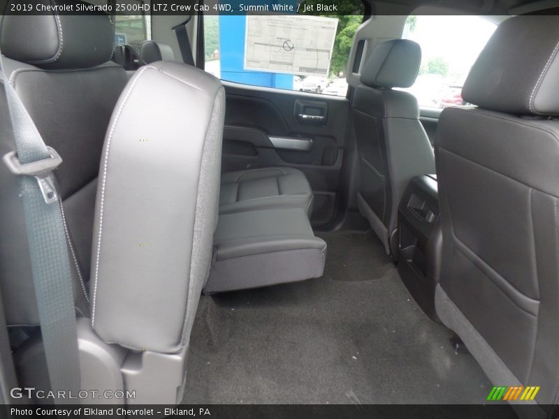 Rear Seat of 2019 Silverado 2500HD LTZ Crew Cab 4WD