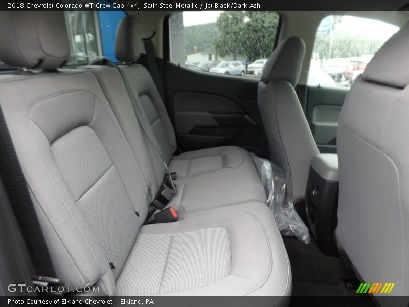 Satin Steel Metallic / Jet Black/Dark Ash 2018 Chevrolet Colorado WT Crew Cab 4x4