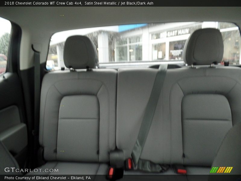 Satin Steel Metallic / Jet Black/Dark Ash 2018 Chevrolet Colorado WT Crew Cab 4x4