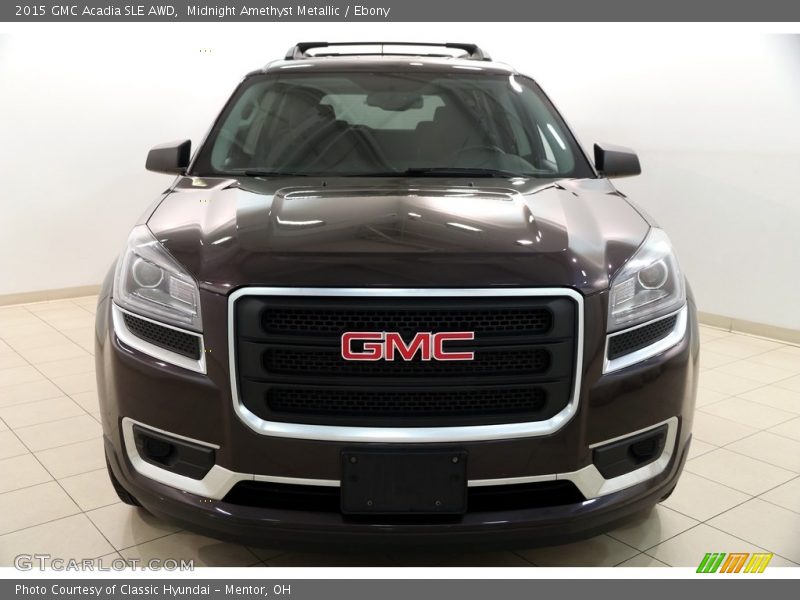 Midnight Amethyst Metallic / Ebony 2015 GMC Acadia SLE AWD