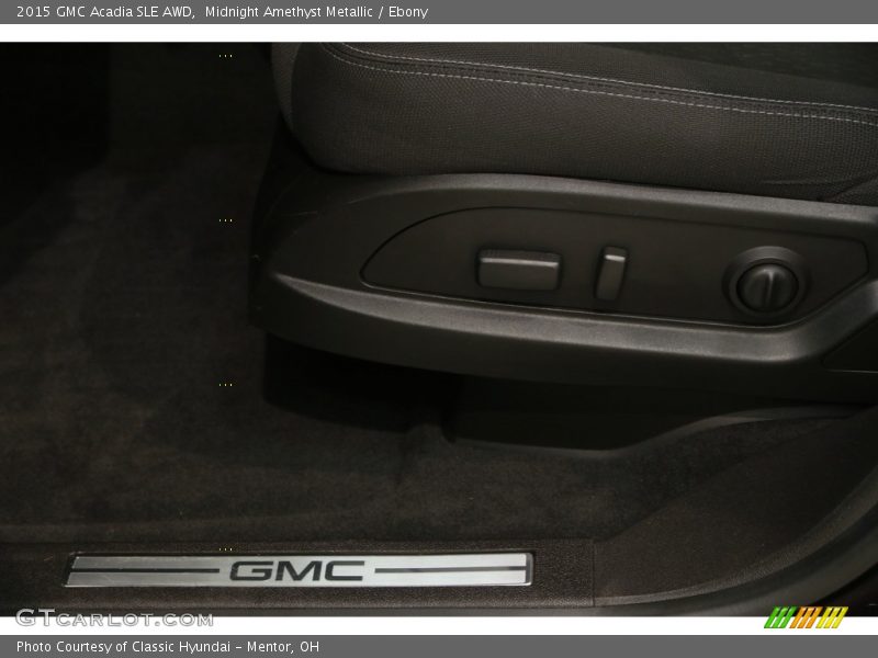 Midnight Amethyst Metallic / Ebony 2015 GMC Acadia SLE AWD