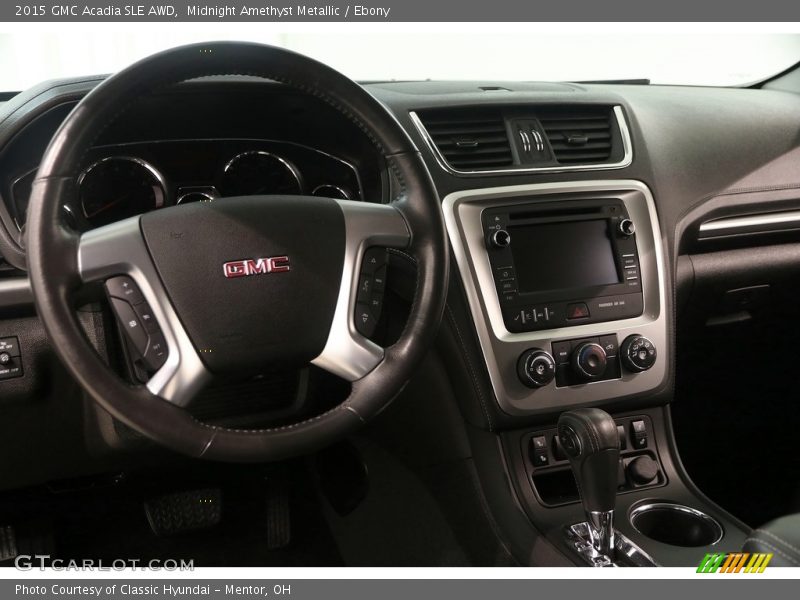 Midnight Amethyst Metallic / Ebony 2015 GMC Acadia SLE AWD