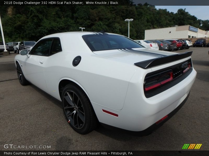 White Knuckle / Black 2018 Dodge Challenger 392 HEMI Scat Pack Shaker