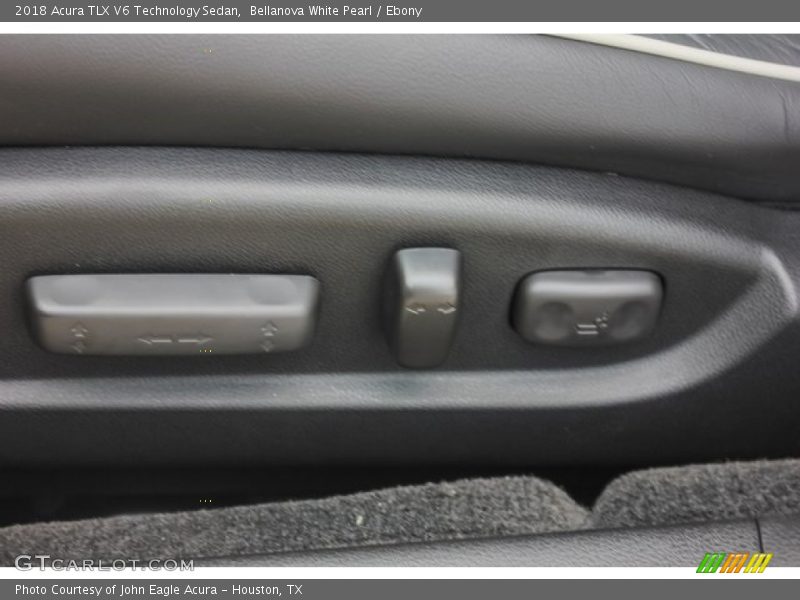 Bellanova White Pearl / Ebony 2018 Acura TLX V6 Technology Sedan