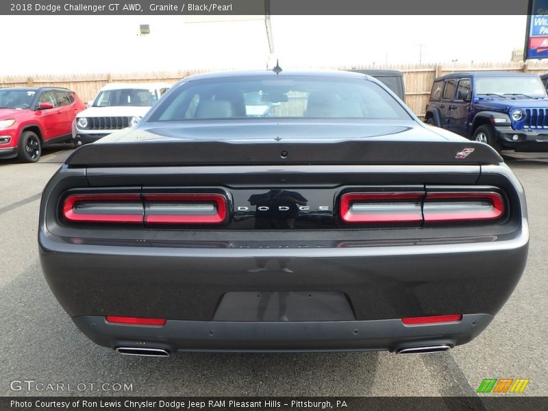 Granite / Black/Pearl 2018 Dodge Challenger GT AWD