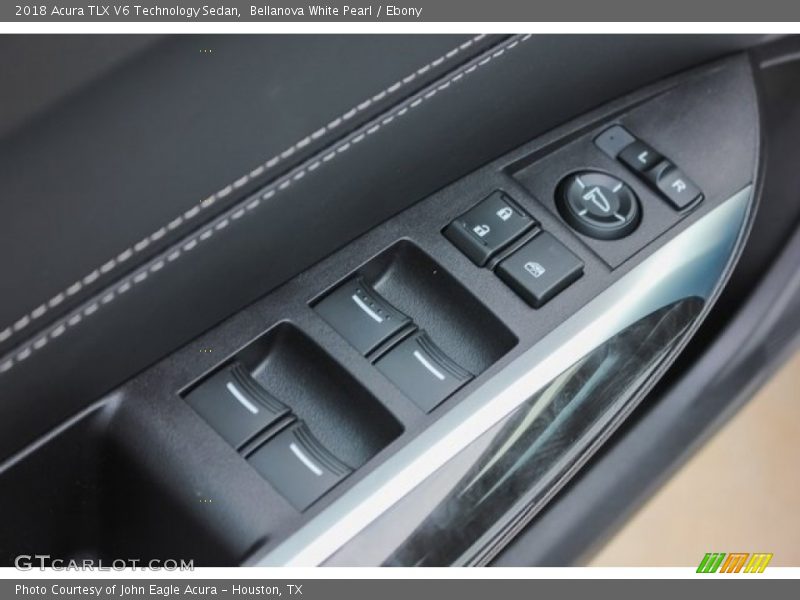 Bellanova White Pearl / Ebony 2018 Acura TLX V6 Technology Sedan