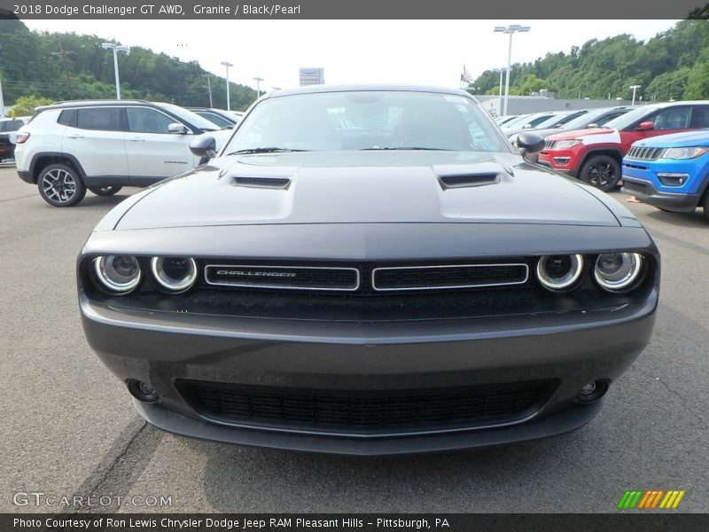 Granite / Black/Pearl 2018 Dodge Challenger GT AWD