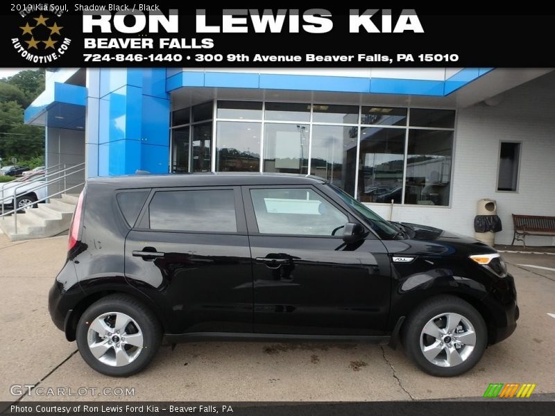 Shadow Black / Black 2019 Kia Soul