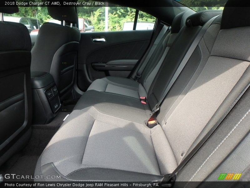 Destroyer Gray / Black 2018 Dodge Charger GT AWD