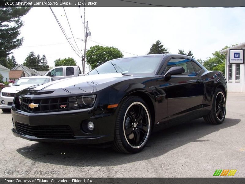 Black / Black 2010 Chevrolet Camaro SS/RS Coupe