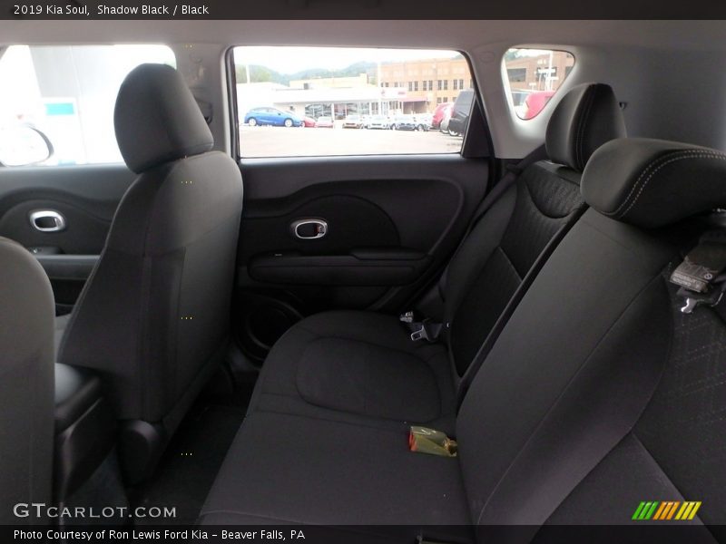 Rear Seat of 2019 Soul 